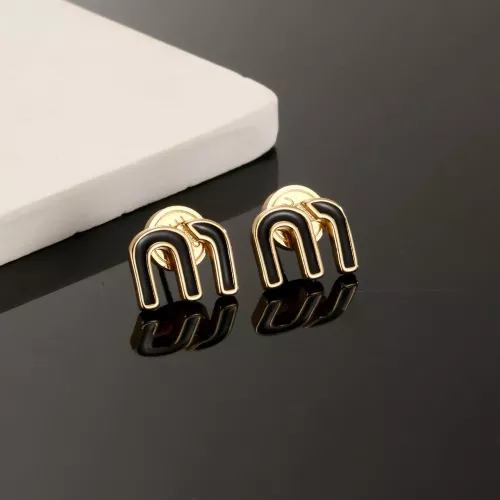 MIU MIU Earrings For Women #1326390 $25.00 USD, Wholesale Replica MIU MIU Earrings