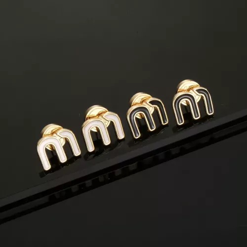 Replica MIU MIU Earrings For Women #1326390 $25.00 USD for Wholesale