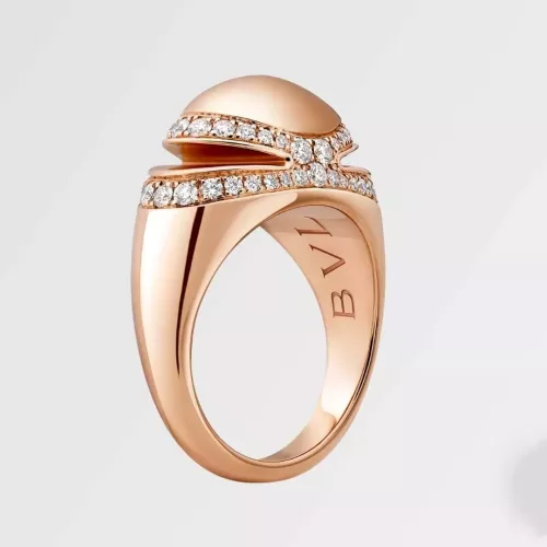 Bvlgari Rings In Rose Gold #1326508 $48.00 USD, Wholesale Replica Bvlgari Rings