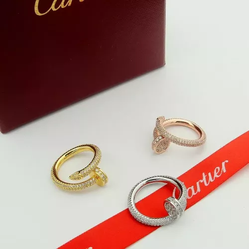 Replica Cartier Rings In Rose Gold #1326524 $27.00 USD for Wholesale