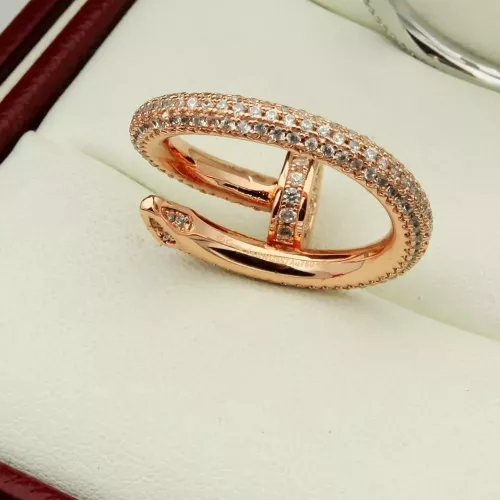 Replica Cartier Rings In Rose Gold #1326524 $27.00 USD for Wholesale
