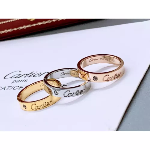 Replica Cartier Rings In Rose Gold #1326594 $23.00 USD for Wholesale