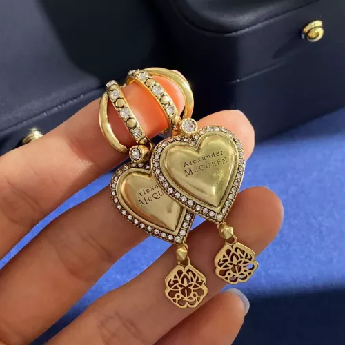 Alexander McQueen Earrings For Women #1326598 $32.00 USD, Wholesale Replica Alexander McQueen Earrings