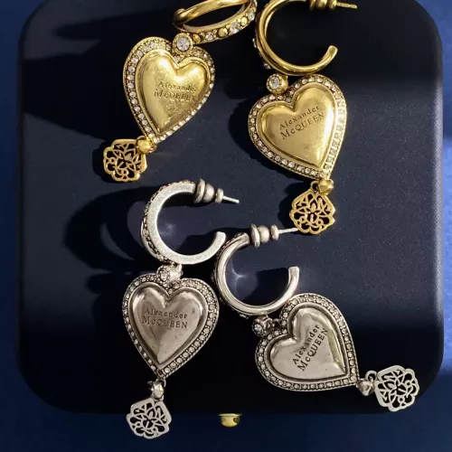 Replica Alexander McQueen Earrings For Women #1326598 $32.00 USD for Wholesale