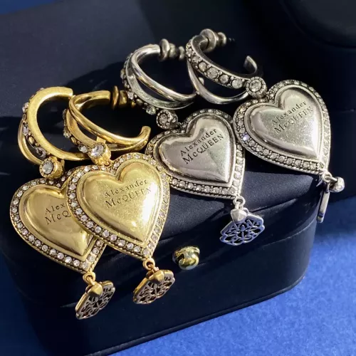 Replica Alexander McQueen Earrings For Women #1326598 $32.00 USD for Wholesale