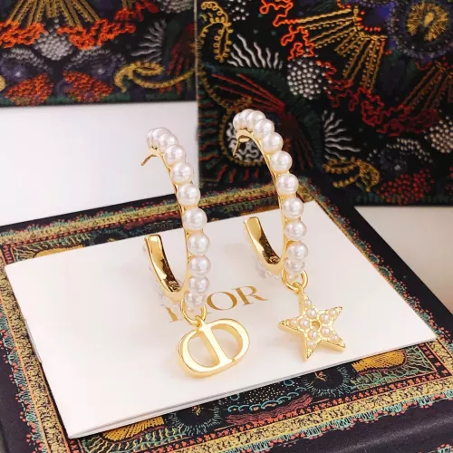 Replica Christian Dior Earrings For Women #1326771 $29.00 USD for Wholesale
