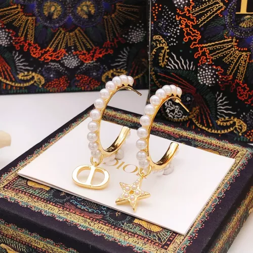 Replica Christian Dior Earrings For Women #1326771 $29.00 USD for Wholesale