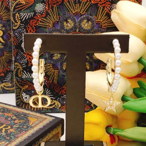 Replica Christian Dior Earrings For Women #1326771 $29.00 USD for Wholesale