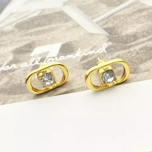 Replica Christian Dior Earrings For Women #1326929 $25.00 USD for Wholesale