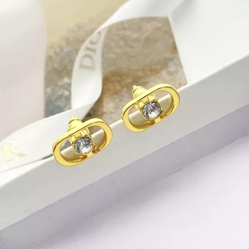 Replica Christian Dior Earrings For Women #1326929 $25.00 USD for Wholesale