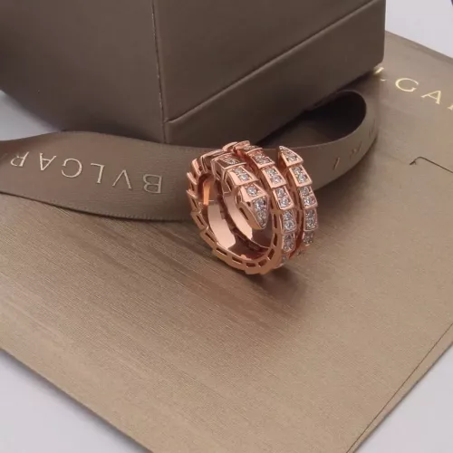 Bvlgari Rings In Rose Gold For Women #1326952 $32.00 USD, Wholesale Replica Bvlgari Rings