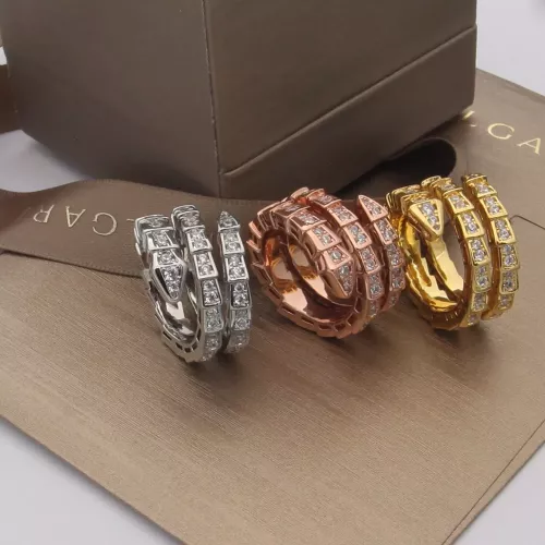 Replica Bvlgari Rings In Rose Gold For Women #1326952 $32.00 USD for Wholesale