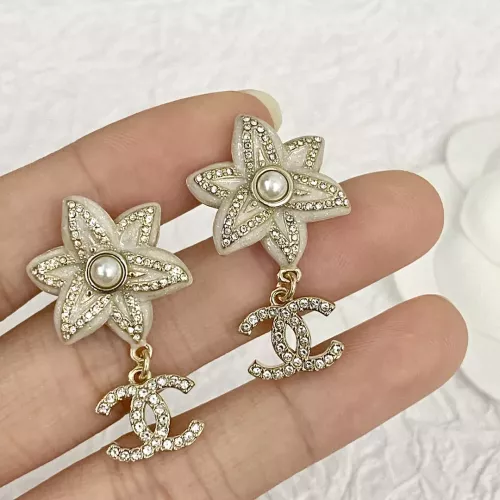 Replica Chanel Earrings For Women #1327018 $34.00 USD for Wholesale