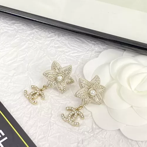 Replica Chanel Earrings For Women #1327018 $34.00 USD for Wholesale