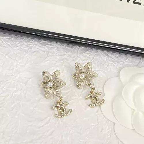 Replica Chanel Earrings For Women #1327018 $34.00 USD for Wholesale