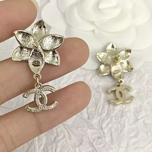Replica Chanel Earrings For Women #1327019 $34.00 USD for Wholesale