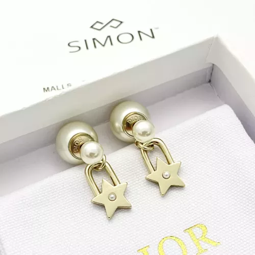 Replica Christian Dior Earrings For Women #1327075 $29.00 USD for Wholesale