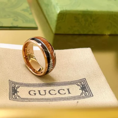 Replica Gucci Rings In Rose Gold #1327156 $42.00 USD for Wholesale