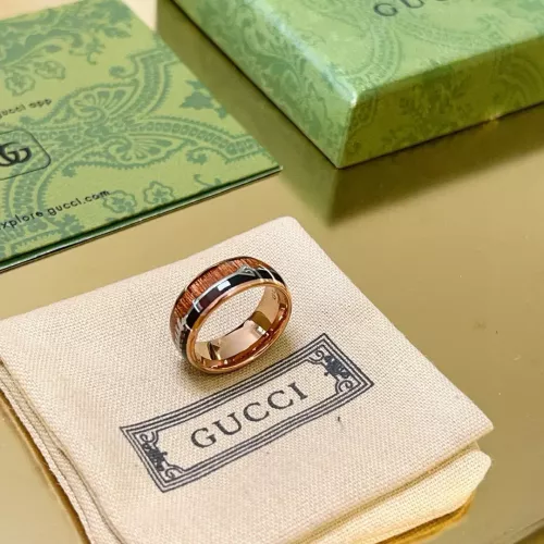 Replica Gucci Rings In Rose Gold #1327156 $42.00 USD for Wholesale