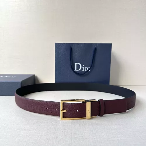Replica Christian Dior AAA Quality Belts In 3.5cm For Men #1327252 $60.00 USD for Wholesale