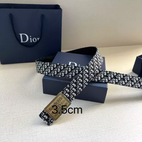 Replica Christian Dior AAA Quality Belts In 3.5cm For Men #1327280 $60.00 USD for Wholesale