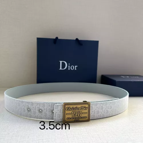 Christian Dior AAA Quality Belts In 3.5cm For Men #1327296 $60.00 USD, Wholesale Replica Christian Dior AAA Quality Belts