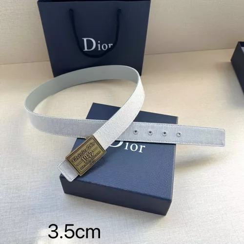 Replica Christian Dior AAA Quality Belts In 3.5cm For Men #1327296 $60.00 USD for Wholesale