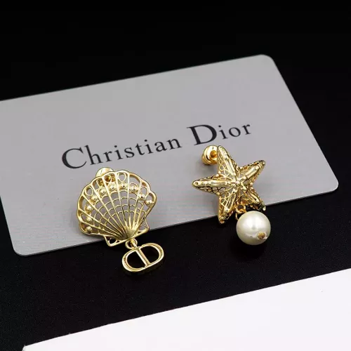 Replica Christian Dior Earrings For Women #1327329 $25.00 USD for Wholesale