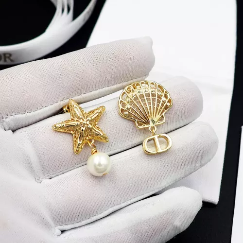 Replica Christian Dior Earrings For Women #1327329 $25.00 USD for Wholesale
