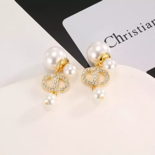 Replica Christian Dior Earrings For Women #1327341 $29.00 USD for Wholesale