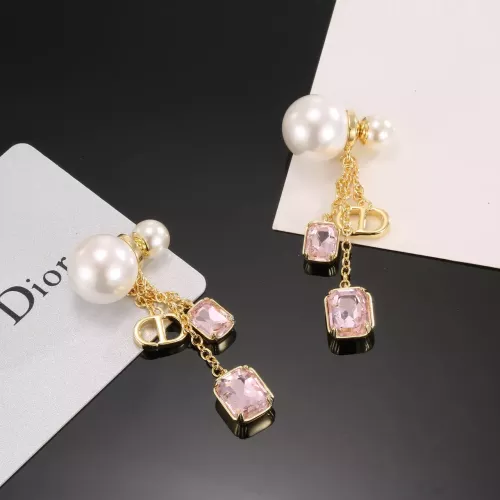 Replica Christian Dior Earrings For Women #1327342 $29.00 USD for Wholesale