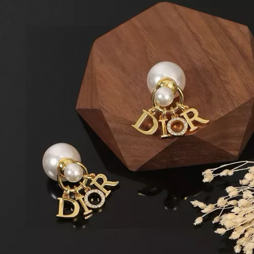 Christian Dior Earrings For Women #1327347 $27.00 USD, Wholesale Replica Christian Dior Earrings