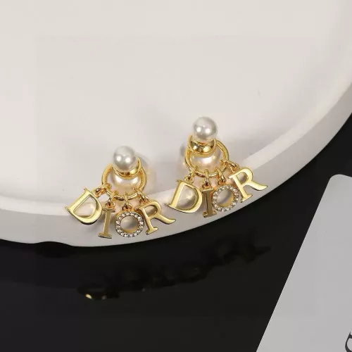 Replica Christian Dior Earrings For Women #1327347 $27.00 USD for Wholesale