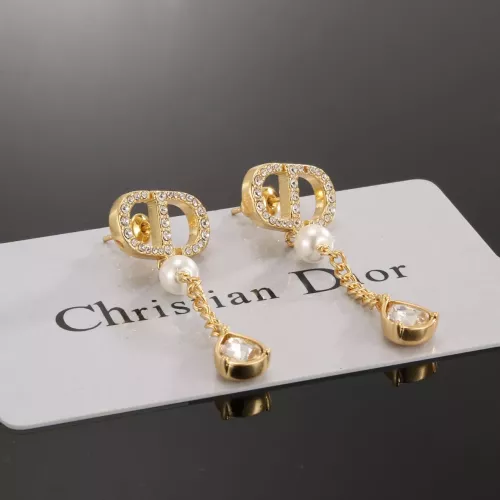 Replica Christian Dior Earrings For Women #1327348 $27.00 USD for Wholesale