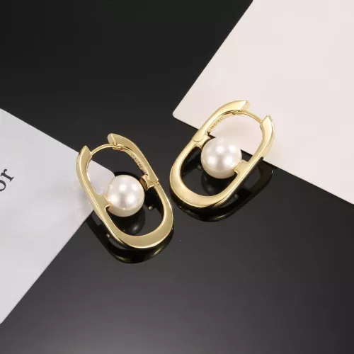 Replica Christian Dior Earrings For Women #1327352 $27.00 USD for Wholesale