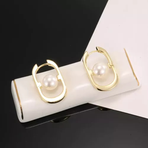 Replica Christian Dior Earrings For Women #1327352 $27.00 USD for Wholesale