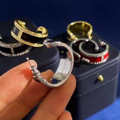 Replica Hermes Earrings For Women #1327367 $29.00 USD for Wholesale