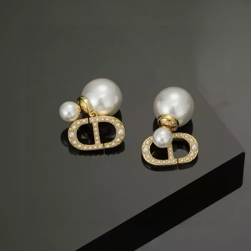 Christian Dior Earrings For Women #1327404 $27.00 USD, Wholesale Replica Christian Dior Earrings