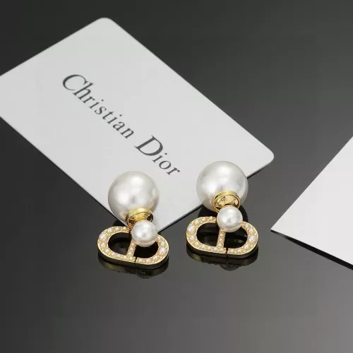 Replica Christian Dior Earrings For Women #1327404 $27.00 USD for Wholesale