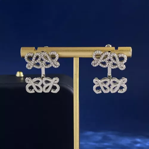 LOEWE Earrings In Silver For Women #1327461 $29.00 USD, Wholesale Replica LOEWE Earrings