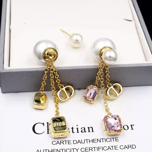 Replica Christian Dior Earrings For Women #1327464 $25.00 USD for Wholesale
