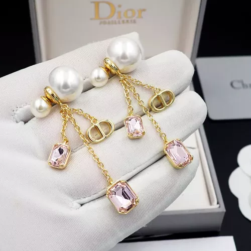 Replica Christian Dior Earrings For Women #1327464 $25.00 USD for Wholesale
