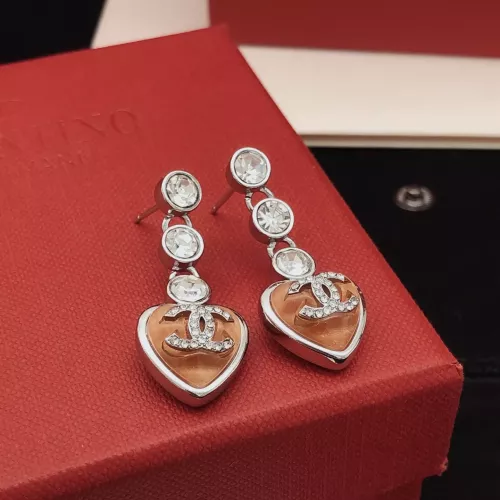 Replica Chanel Earrings For Women #1327491 $29.00 USD for Wholesale