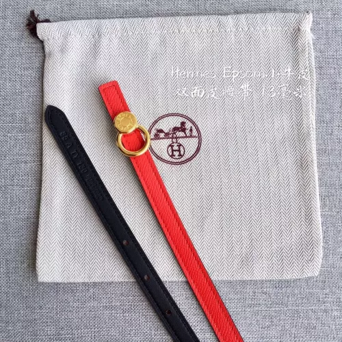 Replica Hermes AAA Quality Belts In 1.3cm For Women #1327541 $52.00 USD for Wholesale