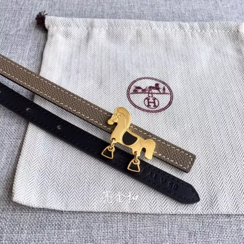 Replica Hermes AAA Quality Belts In 1.3cm For Women #1327554 $52.00 USD for Wholesale