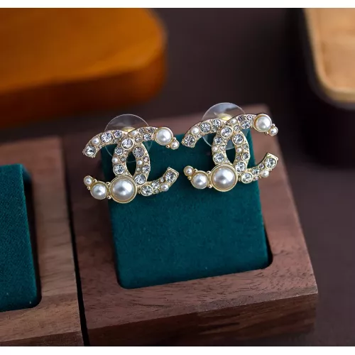 Chanel Earrings For Women #1327557 $27.00 USD, Wholesale Replica Chanel Earrings