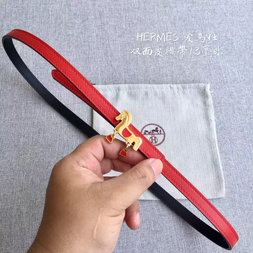 Hermes AAA Quality Belts In 1.3cm For Women #1327560 $52.00 USD, Wholesale Replica Hermes AAA Quality Belts