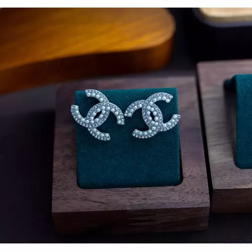Chanel Earrings For Women #1327572 $25.00 USD, Wholesale Replica Chanel Earrings