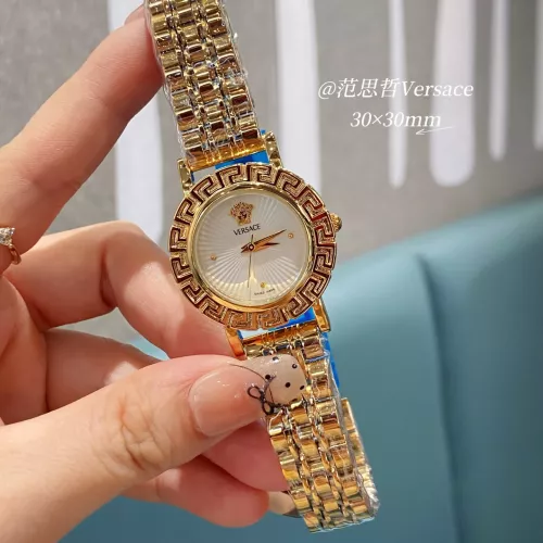 Versace Watches In Gold #1327573 $29.00 USD, Wholesale Replica Versace Watches