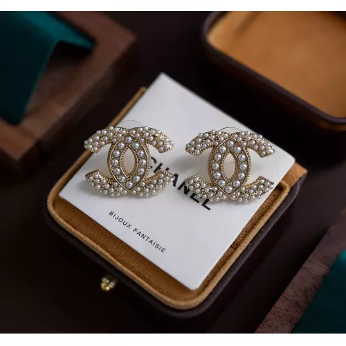 Chanel Earrings For Women #1327581 $27.00 USD, Wholesale Replica Chanel Earrings